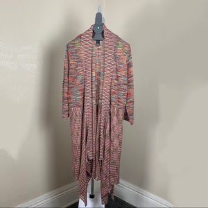 Carole Little Wrap Cardigan Duster